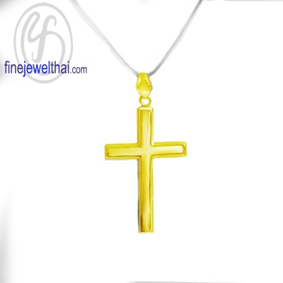 จี้ทองคำ จี้ไม้กางเขน  - P1200G